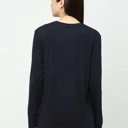 STATUS MANTRA Typography Printed Long Sleeves Pure Cotton T-shirts image 3