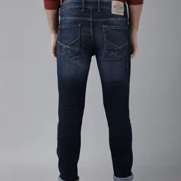 u.s. polo assn. denim co. U S Polo Assn Denim Co Men Blue Regallo Skinny Fit Mid Rise Light Fade Stretchable Jeans image 5