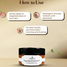 Pokonut Natural Stretch Mark Cream With Mulethi & Hyaluronic Acid - 50 g image 5