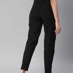 ADBUCKS Relaxed Fit High-Rise Pure Cotton ???????Stretchable Jeans image 5