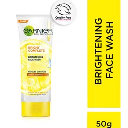 Garnier Set of 2 Bright Complete Vitamin C Face Wash, For Brighter Skin - 150g Each image 4
