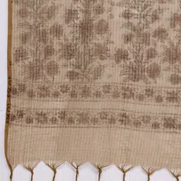 Bahe Kurtiz Floral Printed Pure Cotton Kurta with Trousers & With Dupatta image 2