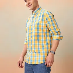 Mast & Harbour Checked Regular Fit Shirt image 2