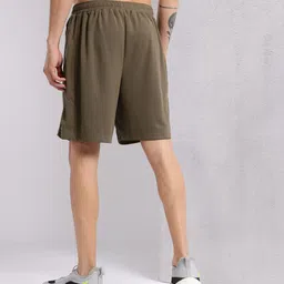 HRX by Hrithik Roshan Men Brand Logo Printed Mid-Rise Rapid-Dry Training Shorts image 5