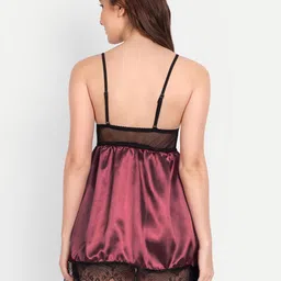 FIMS Pack of 2 Net Baby Doll With Briefs image 4