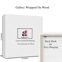 Art Street Red & Green 2-Pieces Floral and Botanical Printed Framed Wall Art image 2