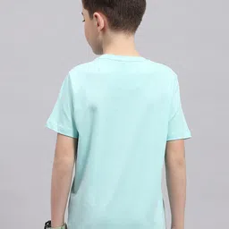 Monte Carlo Boys Pack Of 2 Typography Printed Pure Cotton T-shirt image 3