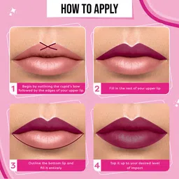 SUGAR POP Luxe Satin Matte Bullet Lipstick - 3g - Carnation 08 image 3