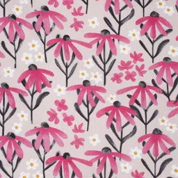 Myntra Elegant Homes Pink Printed 300 TC Fitted Double King Bedsheet Set 2.70 m x 2.70 m image 3