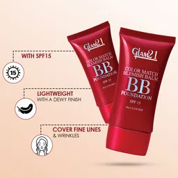 GLAM21 Set Of 4 HD Concealer-5 g, Foundation-46 g, Compact-18 g & Wipes-25 Pcs image 5