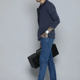 R.Code by The Roadster Life Co. Men High Neck Sweatshirt image 2