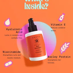 ARATA Advanced Curl Care Vegan Hair Detangling Spray 100 ml image 3