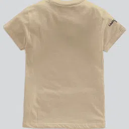 BAESD Boys Pack Of 3 Typography Printed Pure Cotton T-shirt image 3