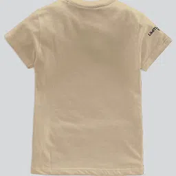 BAESD Boys Pack Of 3 Typography Printed Pure Cotton T-shirt image 3