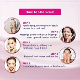 FEELHIGH Set of Papaya & Cucumber Scrub for Face & Body - 500 ml Each image 4