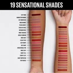 Maybelline Sensational Liquid Matte Lipstick - Peach Addict 22 image 3