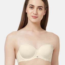 SOIE Medium Coverage Padded Wired Multiway Strapless Bra with Detachable Straps-picture-10
