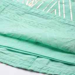 Varanga Women Green Embellished Gotta Patti Anarkali Kurta image 2