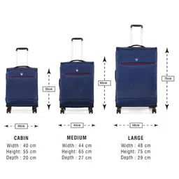 RONCATO Crosslite Range Polyester Soft-Sided Large Trolley Bag image 5