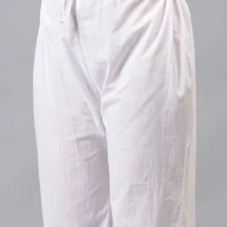 Seva Chikan Ethnic Motifs Embroidered Straight Fit Palazzos image 4