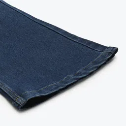 PARIS HAMILTON Men Navy Blue Bootcut Heavy Fade Stretchable Jeans image 3