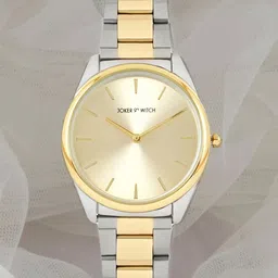 JOKER & WITCH Women Gold-Toned Printed Dial & Stainless Steel Straps Analogue Watch AMWW478-picture-35