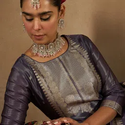 Indo Era Women Ethnic Motifs Regular Kurta with Trousers & Dupatta image 3