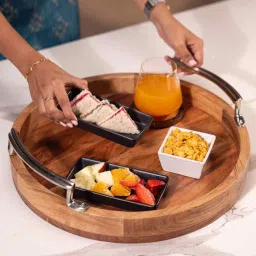 ireka homes Atithi Serving Tray(Medium) image 2