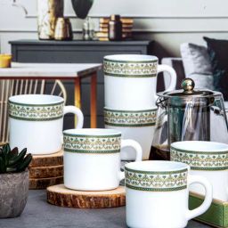 cello Opalware Solitaire Tea/Coffee Mug (Set of 12pcs)-picture-45