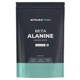 NUTRABAY Pure Beta Alanine | Helps Reduce Muscle Fatigue | 1 Ingredient | Unflavoured | Pre-Workout | 2500mg Per Serve - 250g-image-12