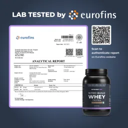 Nutrabay Pro Nitro Build Whey Protein | 30g Protein, 3g Creatine, BCAA 6.4g | Muscle Growth & Recovery | Gym Supplement for Men and Women - 1Kg, Rich Milk Chocolate image 5