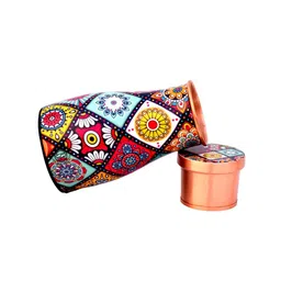 DSH Crafting Your Curiosity Printed Red & Yellow Water Bottle 1L image 4