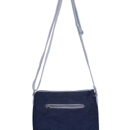 THE PURANI JEANS Denim Colorblock Sling Bag image 5
