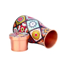 DSH Crafting Your Curiosity Printed Red & Yellow Water Bottle 1L image 2