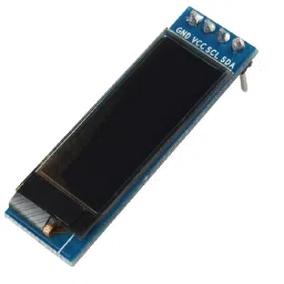 0.91 inch I2C/IIC Serial 4-Pin OLED Display Module-WHITE image 1
