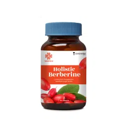 ZEROHARM Holistic Berberine tablets | Berberine extract supplement|Plant based | Balances sugar levels | Supports glucose metabolism | Supports cardiovascular health|Healthy overall cholesterol levels |Manages weight|Fights fatty liver|60 veg tablets-picture-12