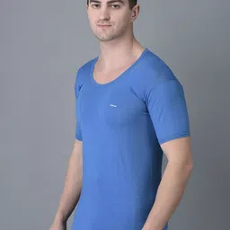 Dollar Bigboss Men Solid Pack of 10 Combed Cotton Shrinkless Vest image 2