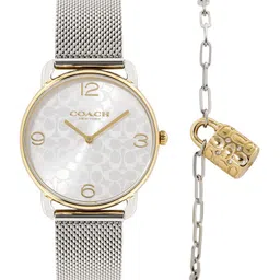 Coach Women Elliot Bracelet Style Analogue Watch & Bracelet Gift Set-picture-33