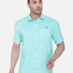 Kuons Avenue Men Smart Slim Fit Lyocell Casual Shirt-picture-35