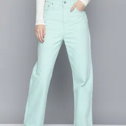 Levis Women Pure Cotton Straight Fit High-Rise Jeans-image-22