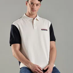 Tommy Hilfiger Men Colourblocked Polo Collar T-shirt-picture-52