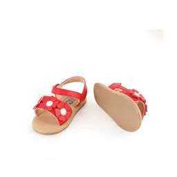 KICKS & CRAWL Girls Petal Pretties Open Toe Flats image 3