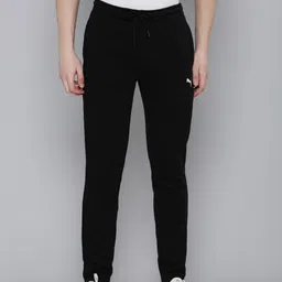 Puma Men Solid Slim Fit Zippered Knitted Track Pants-picture-37