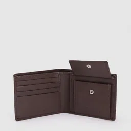 Allen Solly Men Geometric Textured Leather Two Fold Wallet image 3