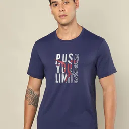 Technosport Typography Printed Rapid-Dry Gym T-shirt-picture-52