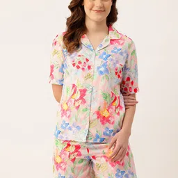 ETC Floral Printed Night Suit-picture-30