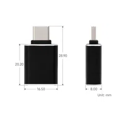 Waveshare USB Type-C Male To USB-A Female Adapter image 4
