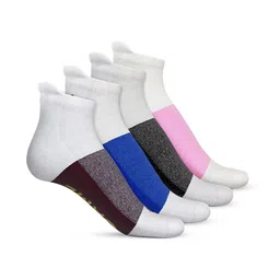 TalkingSox Unisex Pack Of 4 Color Blocked Odour-Free Ankle Length Socks-image-47
