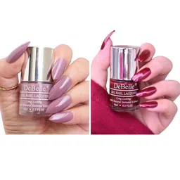 DeBelle Set Of 2 Gel Nail Polish - Majestique Mauve & Antares - 8ml Each image 5
