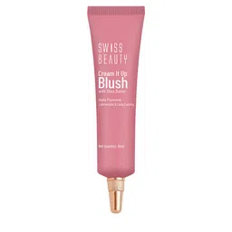 SWISS BEAUTY Lightweight Cream It Up Blush with Shea Butter 10ml - Cheeky Peach 03-picture-14